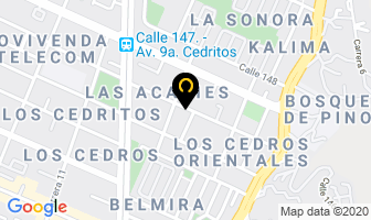 Mapa de Acabados Pinturac en Bogotá D.C