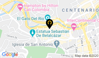 Mapa de Academia Artística Labrada en Cali