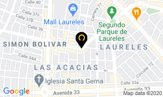 Mapa de Academia Azul Y Sol en Medellín