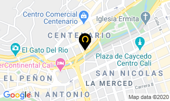 Mapa de Academia Colegio Talentos en Cali