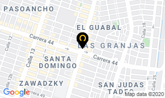 Mapa de Academia De Aprendizaje Punto Red en Cali