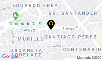 Mapa de Academia De Artes Rony en Bogotá D.C