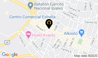 Mapa de Academia De Baile D'abreo en Ipiales