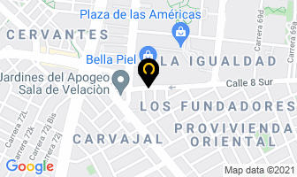 Mapa de Academia De Baile Dancing Day's en Bogotá D.C
