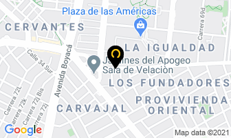 Mapa de Academia De Baile Dancing Days en Bogotá D.C