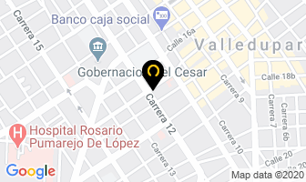 Mapa de Academia De Belleza Sandra en Valledupar