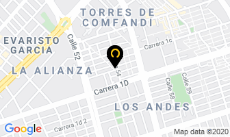 Mapa de Academia De Danza Ayanta en Cali
