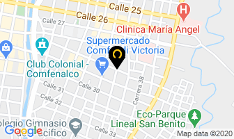 Mapa de Academia De Idiomas Ideas en Tulua