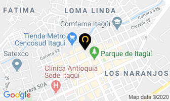 Mapa de Academia De Modelaje. en Medellín
