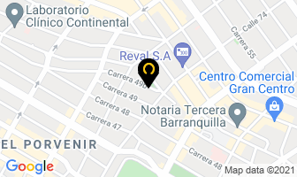 Mapa de Academia De Música Xpression en Barranquilla