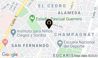 Mapa de Academia De Seguridad Afis Ltda en Cali