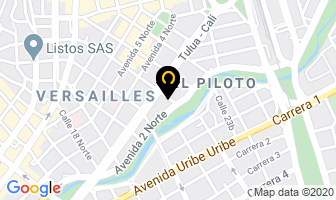 Mapa de Academia Diseñamos Ltda en Cali