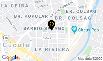 Mapa de Academia Ingles Para Todos en Cúcuta