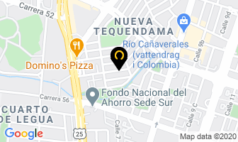 Mapa de Academia Julioprofenet en Cali