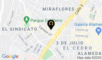 Mapa de Academia Manuel Lopez en Cali
