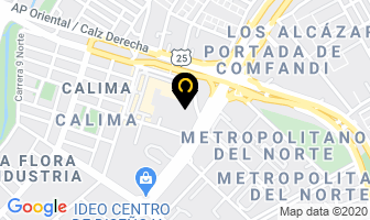 Mapa de Academia Musical Amadeus en Cali