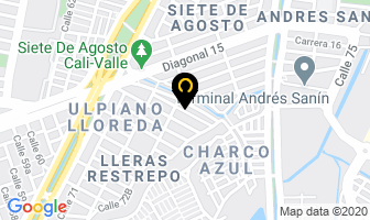 Mapa de Academia Musical Orión en Cali