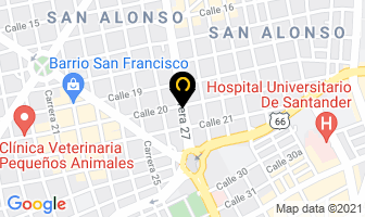Mapa de Academia Suzuki en Bucaramanga