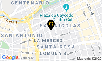 Mapa de Academia Vaisnava en Cali