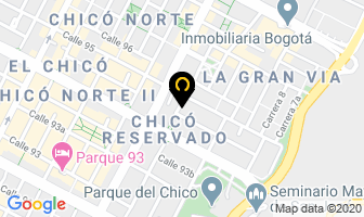 Mapa de Acanto Plaza Suites en Bogotá D.C