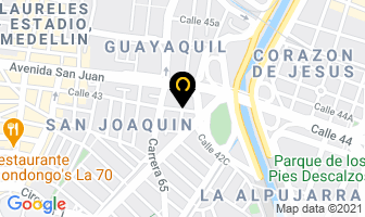 Mapa de Acarreo Redicar en Medellín