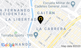 Mapa de Acarreos Bodegas Mudanzas Chicó en Bogotá D.C