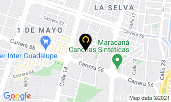 Mapa de Acarreos Cáucaso en Cali