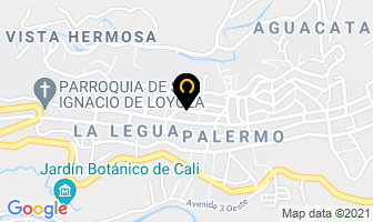 Mapa de Acarreos Y Trasteos La Ruby en Cali