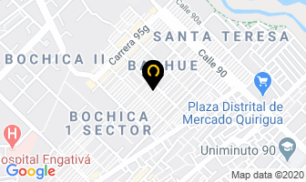 Mapa de Acatrascol Mudanzas en Bogotá D.C
