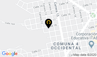 Mapa de Accecol en Bucaramanga