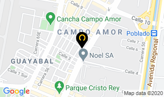 Mapa de Accequip en Medellín