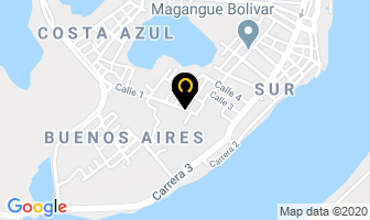 Mapa de Accescomp en Magangué