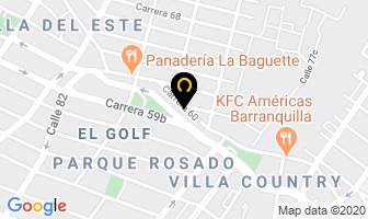Mapa de Accesorios & Mascotas en Barranquilla