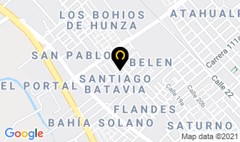 Mapa de Accesorios Artesanales en Bogotá D.C