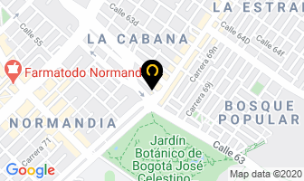 Mapa de Accesorios Caninos Bencam en Bogotá D.C