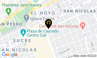Mapa de Accesorios Octavio Padilla Valle en Cali