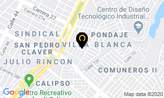 Mapa de Accesorios Para Divisiones De Baño en Cali