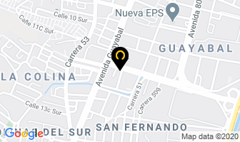 Mapa de Accesorios Publicitarios en Medellín