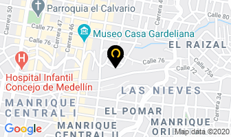 Mapa de Accesorios Santa Lola en Medellín