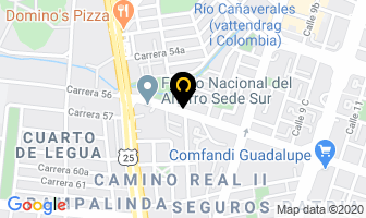 Mapa de Accesorios Y Equipos J.v.g. en Cali