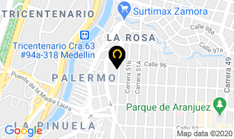 Mapa de Accion Animada Chapulines en Medellín