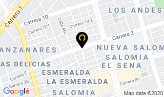 Mapa de Acción Comunal Barrio El Sena en Cali