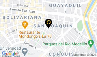 Mapa de Accion E Ilusion Mago Sergio en Medellín