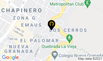 Mapa de Acción Verde E.u. en Bogotá D.C