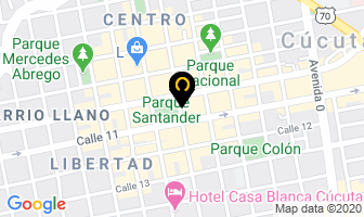 Mapa de Acciones & Valores en Cúcuta