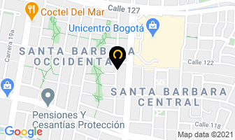 Mapa de Acef en Bogotá D.C