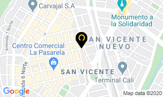 Mapa de Aceites & Baterías en Cali