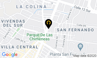 Mapa de Aceites Y Aceites en Medellín