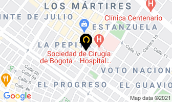 Mapa de Acer en Bogotá D.C