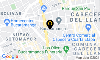 Mapa de Acerca Crc Santander S.a. en Bucaramanga